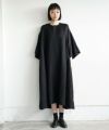 Mochi.モチ.black flare dress [19SS-OP01]