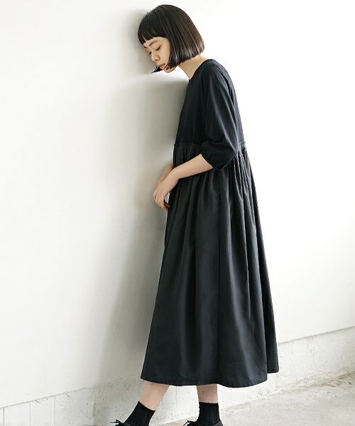 Mochi.モチ.tuck dress [19SS-OP03]