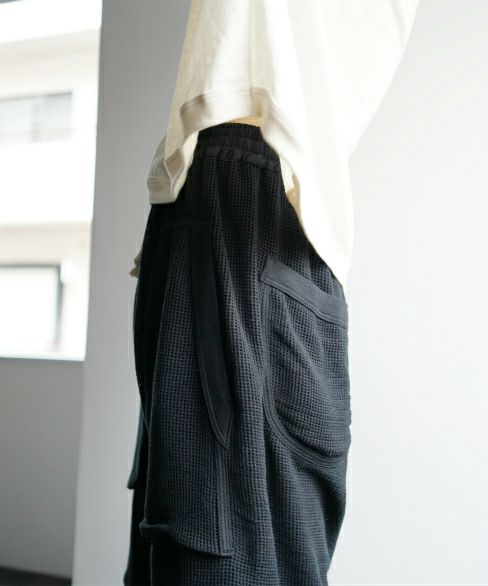 O project.DOUBLE LAYER SHORTS[07SH1/BLACK]
