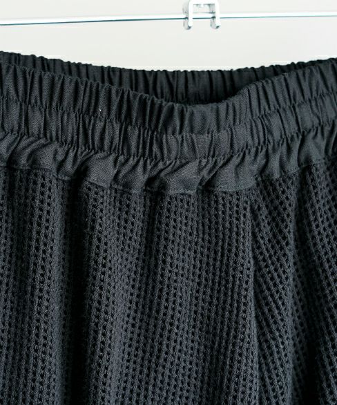 O project.DOUBLE LAYER SHORTS[07SH1/BLACK]
