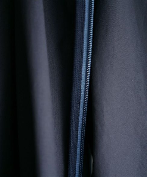 STUDIONICHOLSON.HOODED CROP JACKET[SNM-016/DARK NAVY]