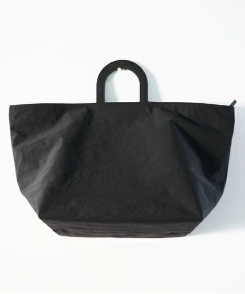 Building Block.ビルディングブロック.STENCIL DUFFEL IN BLACK CRINKLE[26/A.BLACK]