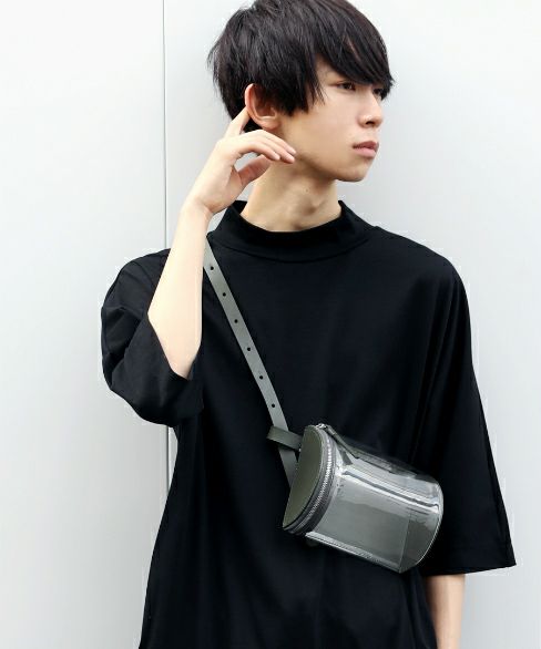 Building Block.ビルディングブロック.BELTPACK IN CLEAR PVC[05/A.CLEAR PVC]