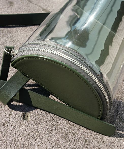 Building Block.ビルディングブロック.BELTPACK IN CLEAR PVC[05/A.CLEAR PVC]