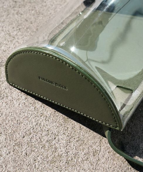 Building Block.ビルディングブロック.BELTPACK IN CLEAR PVC[05/A.CLEAR PVC]