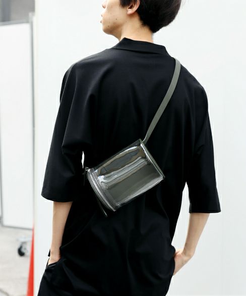 Building Block.ビルディングブロック.BELTPACK IN CLEAR PVC[05/A.CLEAR PVC]