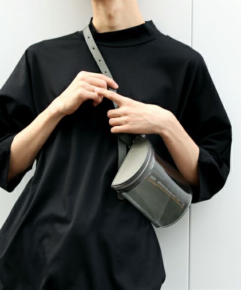 Building Block.ビルディングブロック.BELTPACK IN CLEAR PVC[05/A.CLEAR PVC]