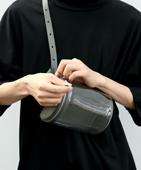 Building Block.ビルディングブロック.BELTPACK IN CLEAR PVC[05/A.CLEAR PVC]