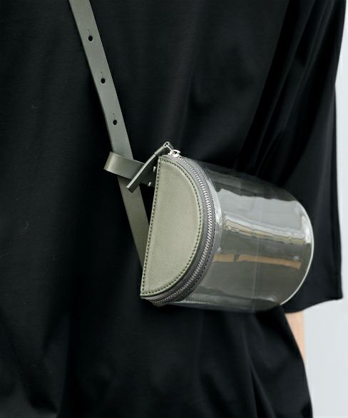 Building Block.ビルディングブロック.BELTPACK IN CLEAR PVC[05/A.CLEAR PVC]