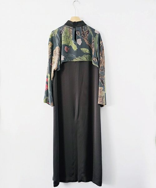 ohta.dark green uu dress [op-12D]