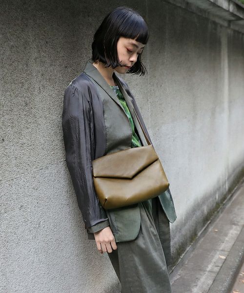 ohta.オオタ.green letter bag [ac-20G]