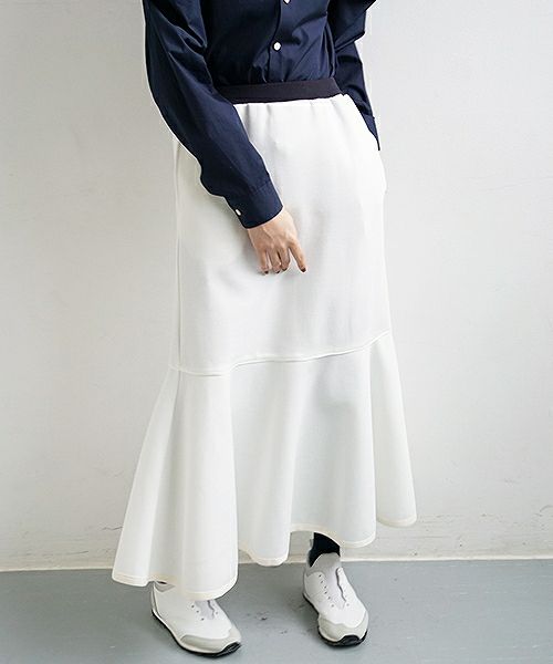 SWANLAKE.フレアースカート [SK-1162/WHITE]