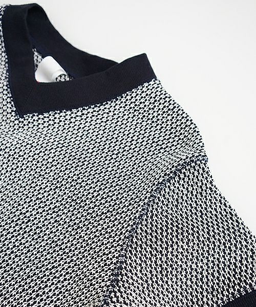 SWANLAKE.バックフレアーニット [CT-1165/OFF-NAVY]