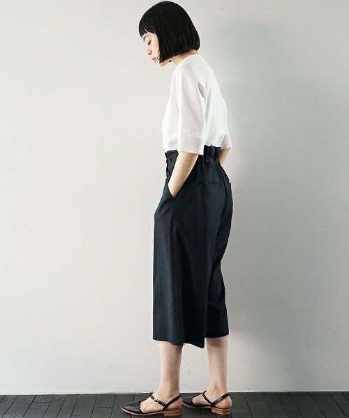 JUN OKAMOTO.羊飼いの邪魔をする風のようなパンツ[P-33101/NAVY]