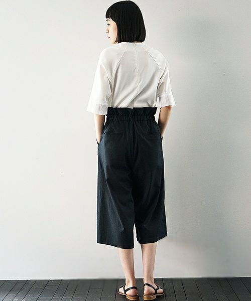 JUN OKAMOTO.羊飼いの邪魔をする風のようなパンツ[P-33101/NAVY]