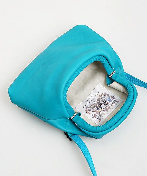 macromauro マクロマウロ.tonybob mini Glove Leather[turquoise]