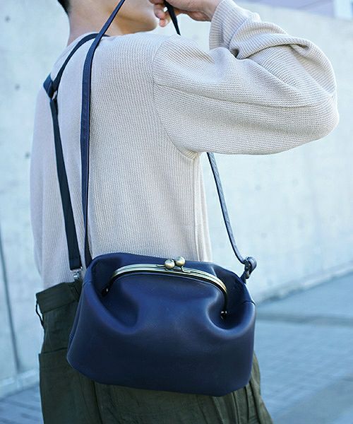 macromauro マクロマウロ.ganma mini Glove Leather[navy]_