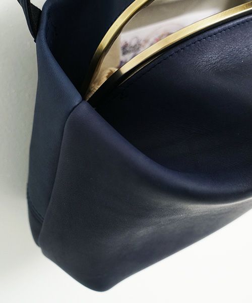 macromauro マクロマウロ.ganma mini Glove Leather[navy]_