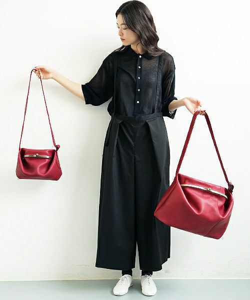 macromauro マクロマウロ.ganma mini Glove Leather[wine red]_