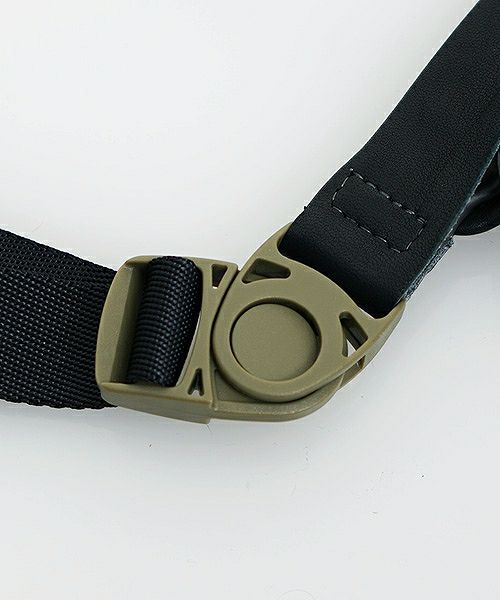 macromauro マクロマウロ.plane bag small PVC[black]_