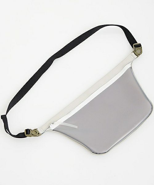 macromauro マクロマウロ.plane bag large PVC[white]_