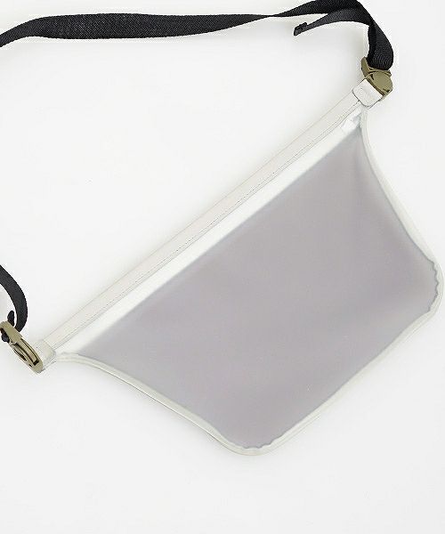 macromauro マクロマウロ.plane bag large PVC[white]_