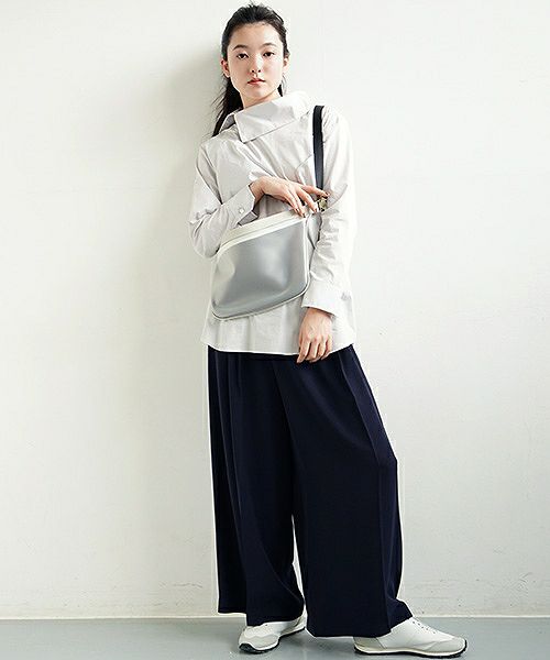 macromauro マクロマウロ.plane bag large PVC[white]_