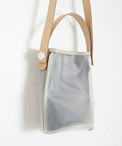 macromauro マクロマウロ.obal bag small PVC[white]_