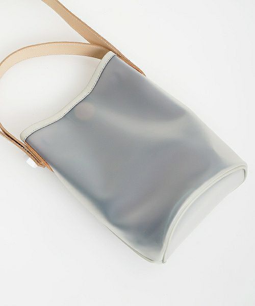 macromauro マクロマウロ.obal bag small PVC[white]_