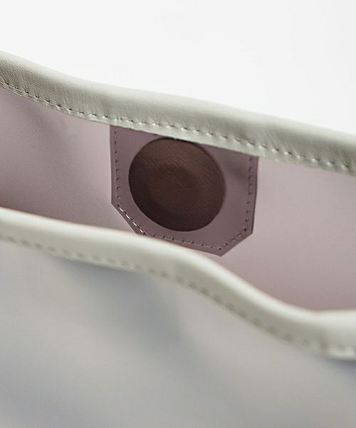 macromauro マクロマウロ.obal bag small PVC[white]_