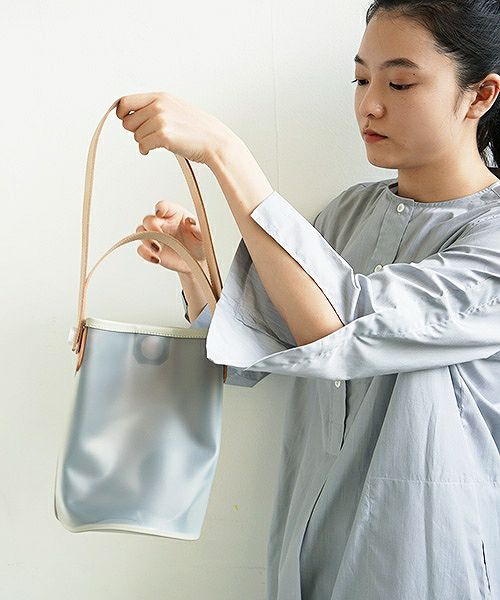 macromauro マクロマウロ.obal bag small PVC[white]_