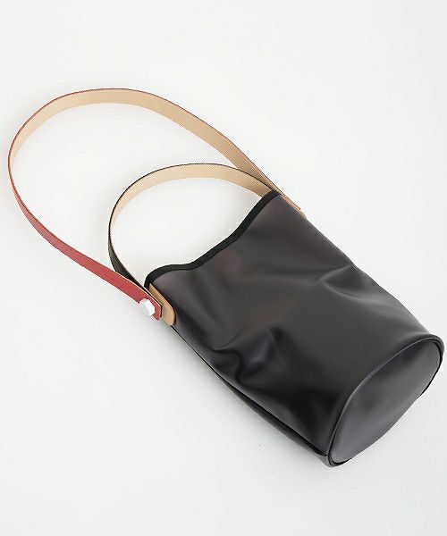 macromauro マクロマウロ.obal bag large PVC[black]