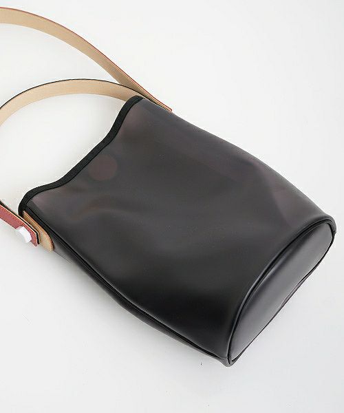 macromauro マクロマウロ.obal bag large PVC[black]
