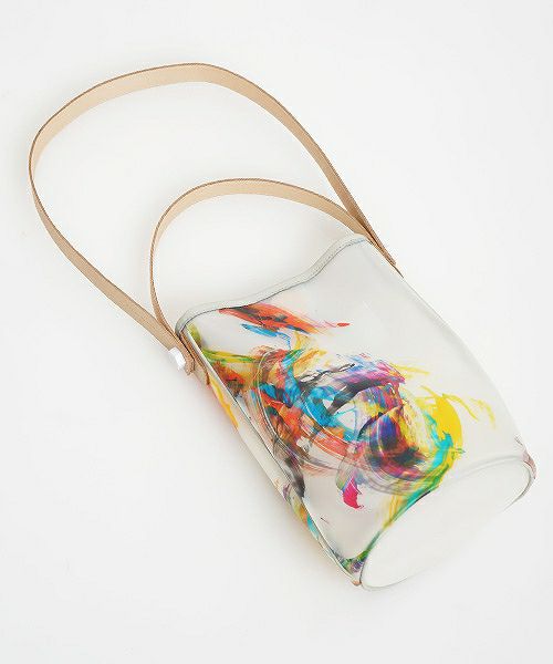 macromauro マクロマウロ.obal bag paint large PVC[white]_