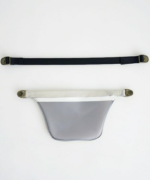 macromauro マクロマウロ.plane bag small PVC[white]_