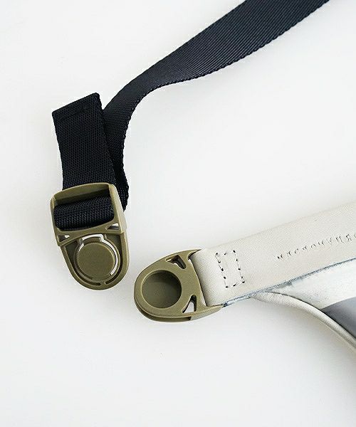 macromauro マクロマウロ.plane bag small PVC[white]_