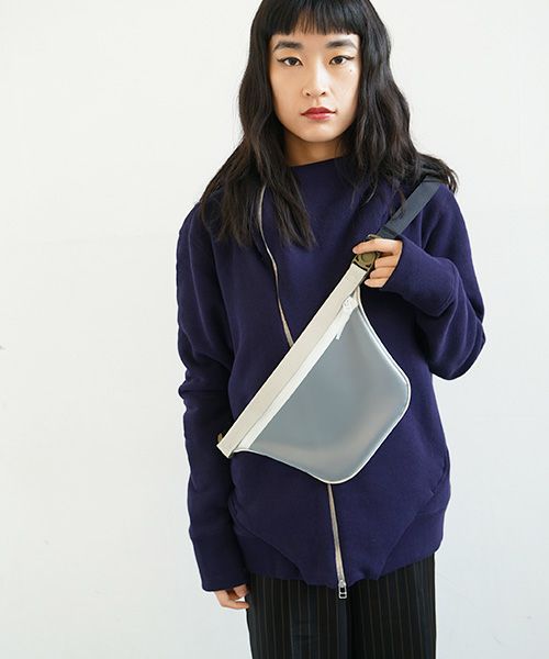 macromauro マクロマウロ.plane bag small PVC[white]_