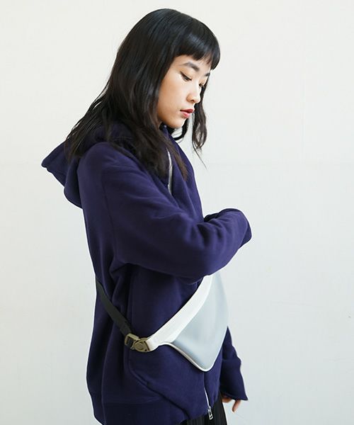 macromauro マクロマウロ.plane bag small PVC[white]_