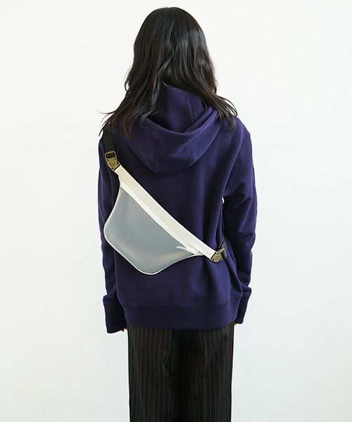 macromauro マクロマウロ.plane bag small PVC[white]_