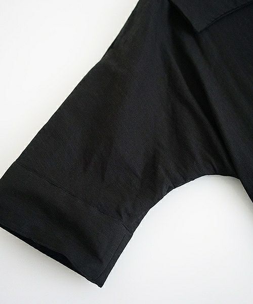 Mochi.モチ.linen dress [915-op02/black]