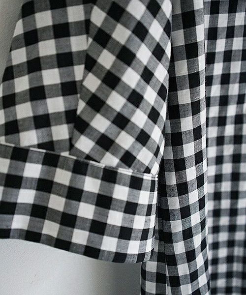 Mochi.モチ.gingham check blouse [915-bl02]
