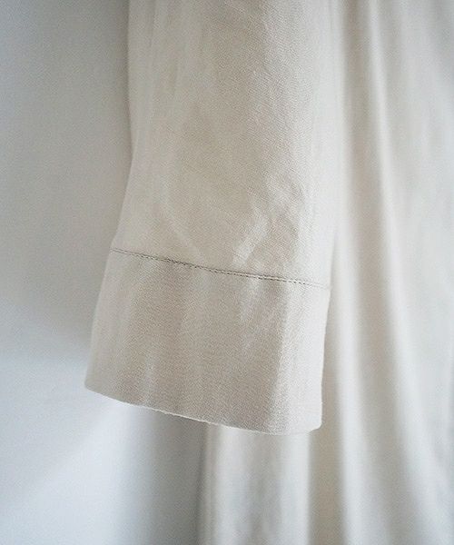 Mochi.モチ.linen dress [915-op02/light beige]