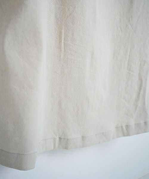 Mochi.モチ.linen dress [915-op02/light beige]