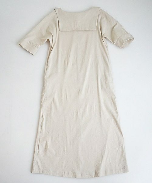 Mochi.モチ.linen dress [915-op02/light beige]