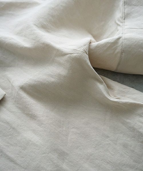 Mochi.モチ.linen dress [915-op02/light beige]