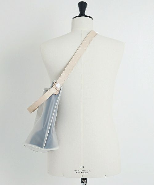 macromauro マクロマウロ.obal bag large PVC[white]