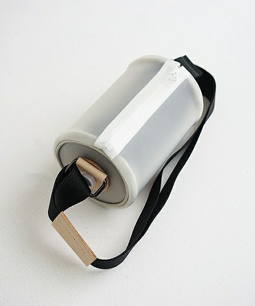 macromauro マクロマウロ.cylinder bag small PVC[white]_