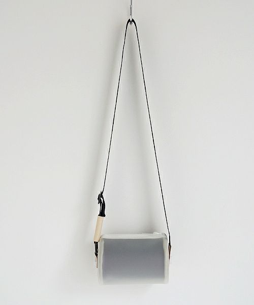 macromauro マクロマウロ.cylinder bag small PVC[white]_