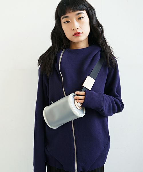 macromauro マクロマウロ cylinder bag small PVC[white]_