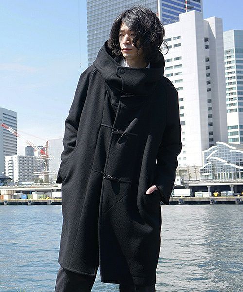 hatra coat Toggle Calm Coat[OU06-Black]